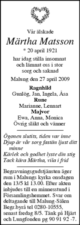 Malungsbladet Svartvit