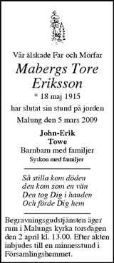 Malungsbladet Svartvit