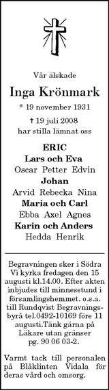 Vimmerby Tidning,Kinda Posten