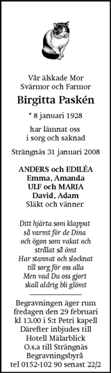 Eskilstuna-Kuriren,Strängnäs Tidning