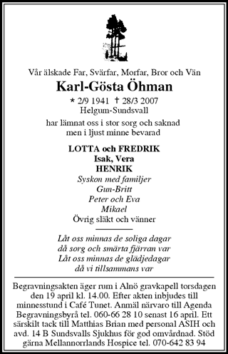 Tidningen Ångermanland,Örnsköldsviks Allehanda
