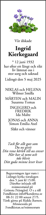 Mitt i Lidingö